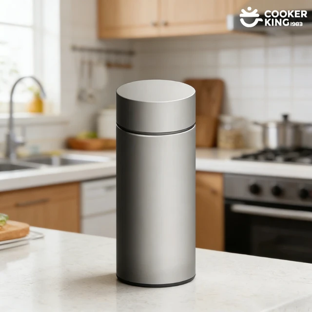 COOKER KING 450ML Titanium+PP Pure Titanium Vacuum Cup Thermos Cup Water Bottle Vacuum Insulated Bottle Thermos Bottles Mugs 5