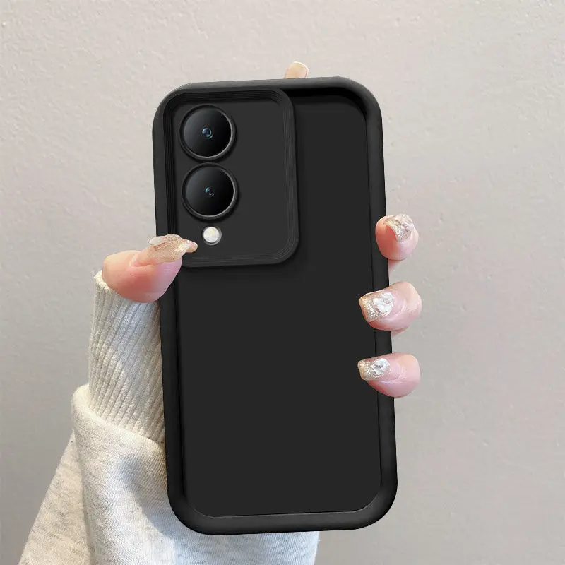 Matte Shockproof Back Cover with Skin Feel