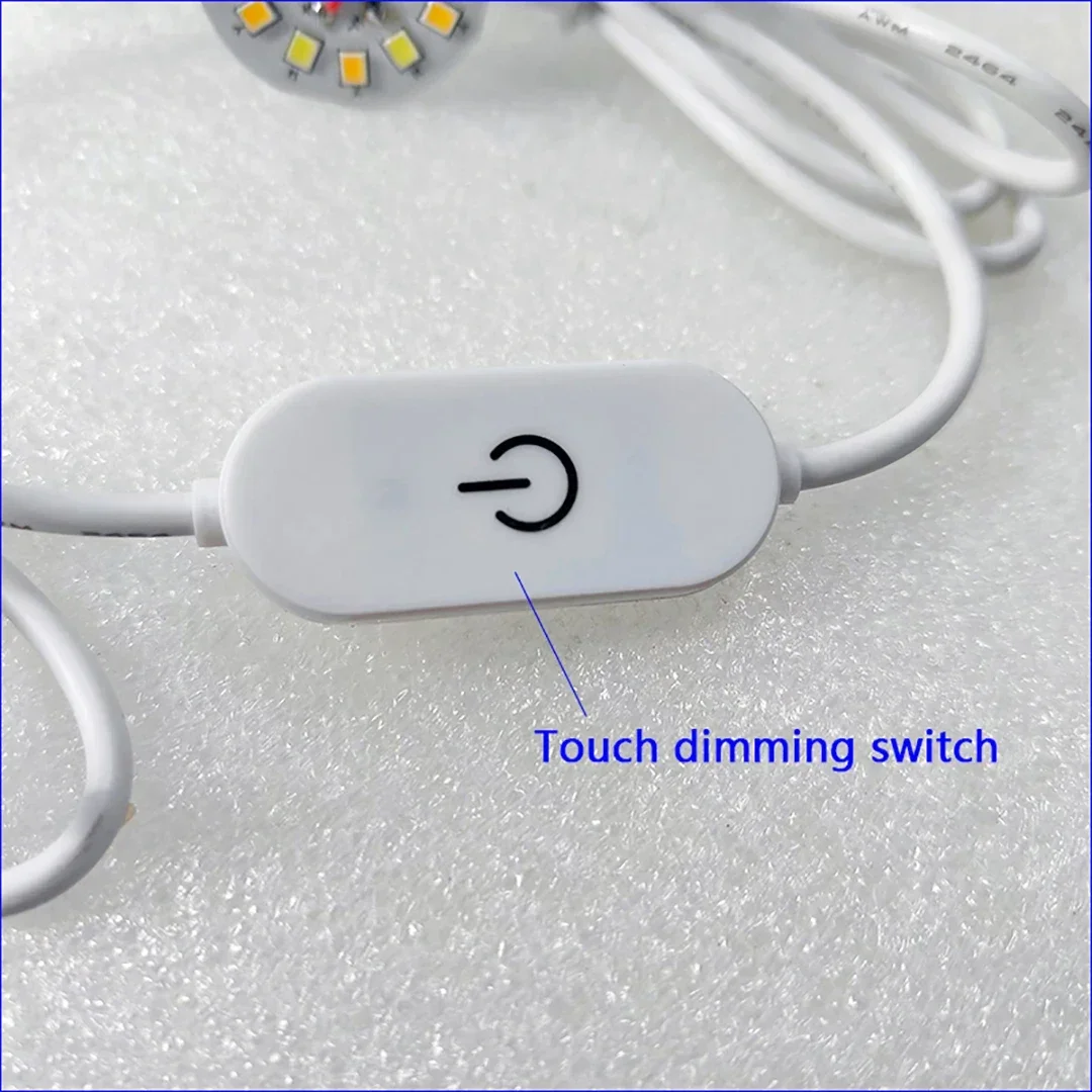 DC 5V LED Dimmer 1.5m USB Cable with Touch Sensor Switch Dimmable 2pin 3Pin Extension Wire for Single 2 3 Colors CCT LED Light