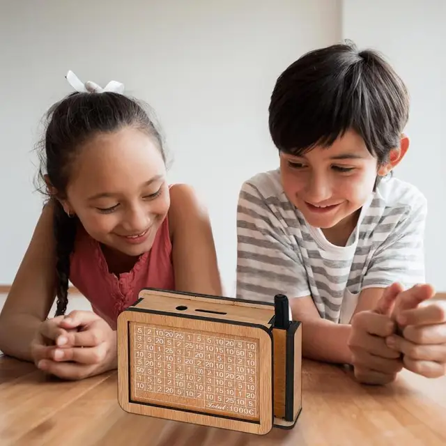 Pénzbiztos A Készpénz Megtakarításhoz Számok Diagramja Pénztárolás Letét Gyermekek Pénz Bank Értelmes Ajándék Otthoni Dekoráció - Image 5