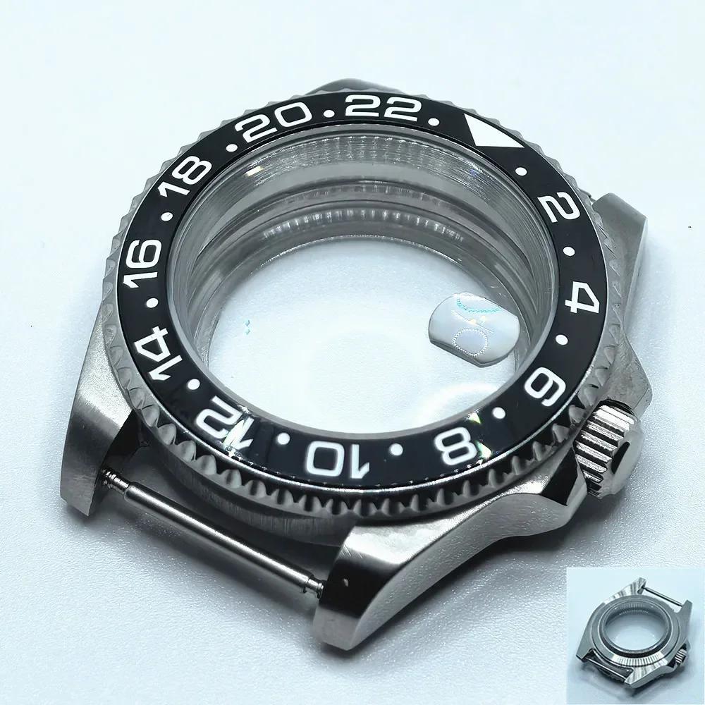 40mm Transparent Glass Watch Case