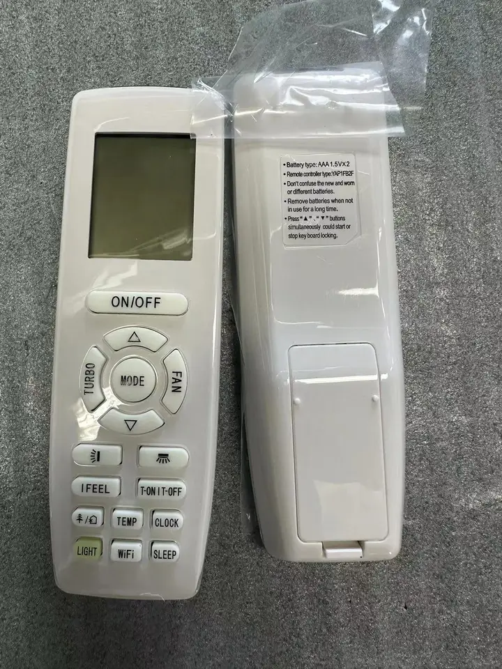 Telecomando sostitutivo KZQ per condizionatore d'aria Gree YT1F, YT0F, YT1F1 e YT1F2