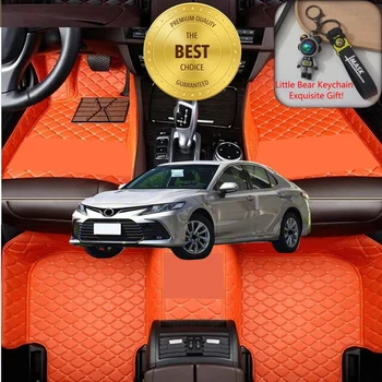 Custom Made Luxury PU Car Floor Mats for Toyota Camry All Models