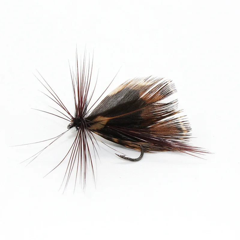

12Pcs Insects Flies Fly Fishing Lures Bait High Carbon Steel Hook Fish Tackle With Super Sharpened Crank Hook Perfect Decoy Tool