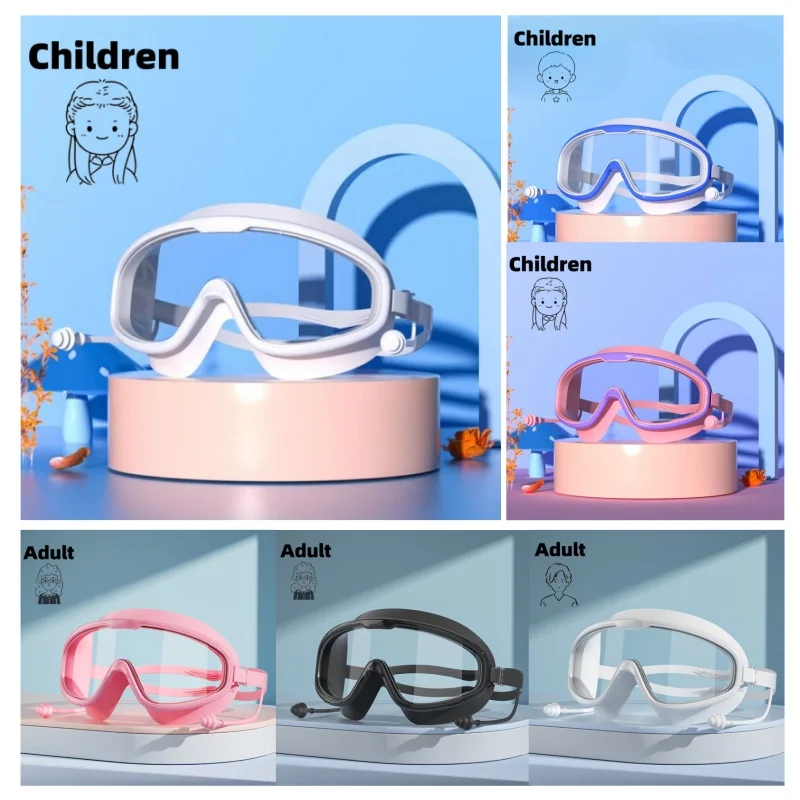 High definition anti fog and waterproof children's and adult professional swimming goggles diving visors swimming equipment swimming goggles