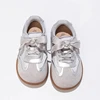 Children's Board Shoes Four Seasons Models Casual Girls Sneakers Two-Color Non-slip Round Head Cute Casual Lace-up Kid's Shoes 3