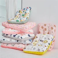 Soft Gauze Baby Pillow Comfortable Doudou velvet pillow For Newborns Baby Sleep Headrest Breathable Infant Kids Pillow 2