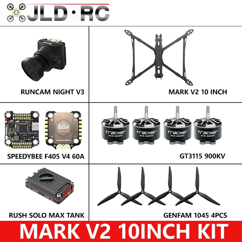 Fpv セット FPV SpeedyBee F405 V4 Stack 60A Mark4 V2 (10inch) frame Kit