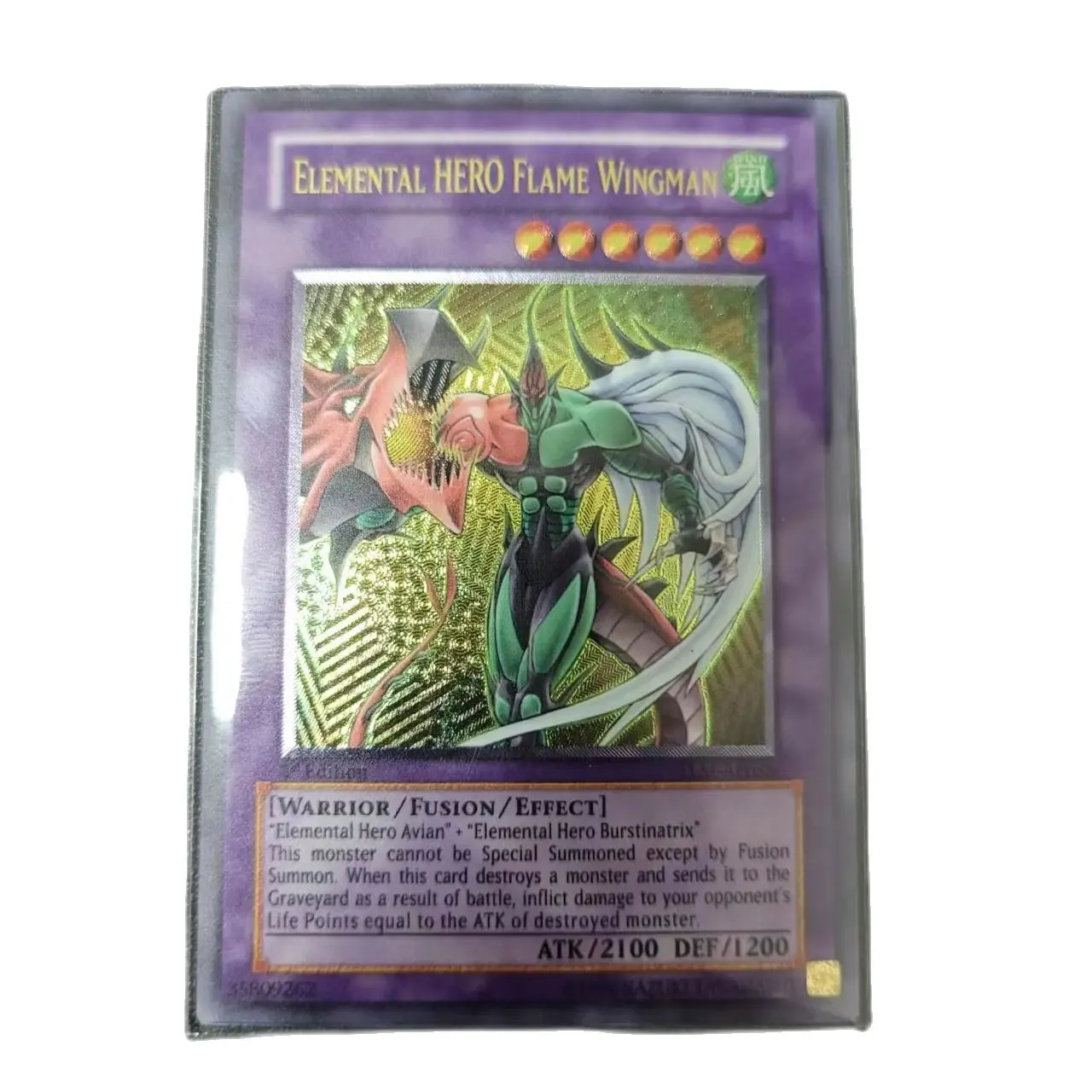 YuGiOhUltimateRareTLMAE035ElementalHEROFlameWingmanChildren