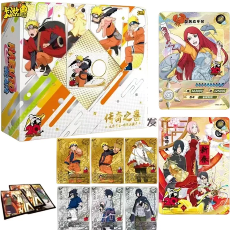 

Naruto Youth Scroll Gift Box SP BPJapan Anime Rare BCR Soul Edition Card Medal Naruto Card Uzumaki Collection Card Album Book