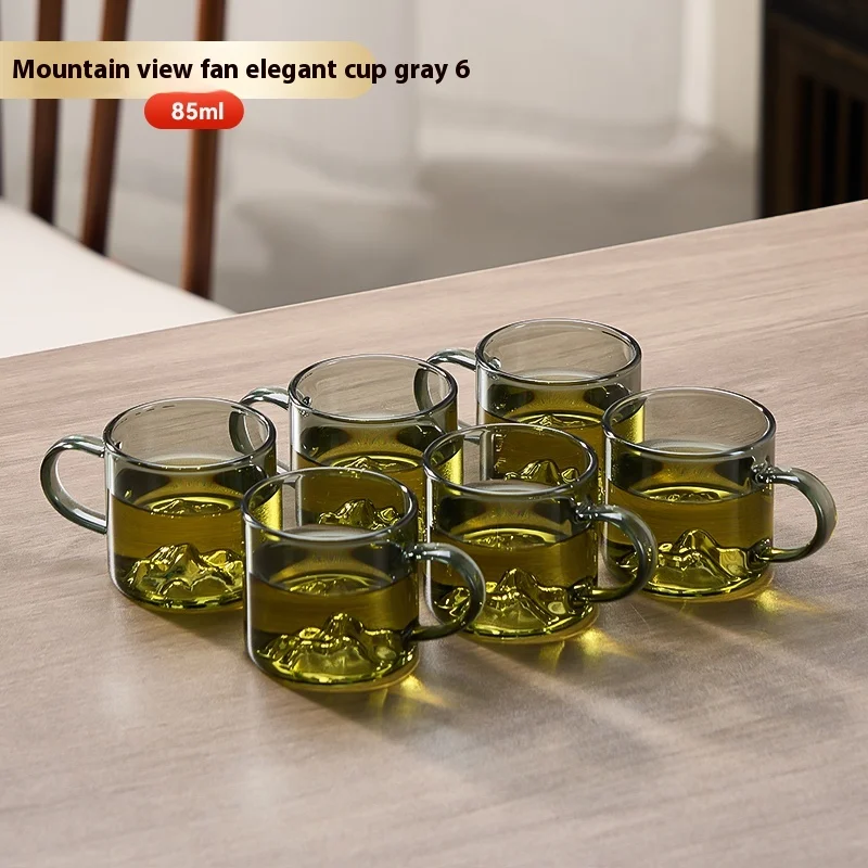 إبريق شاي زجاجي فاخر مقاوم للحرارة