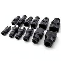 DT connector tail clip connectors 1011-227-0205 2-12P male female fixed protective sheath corrugated pipe fixed clip harness 2