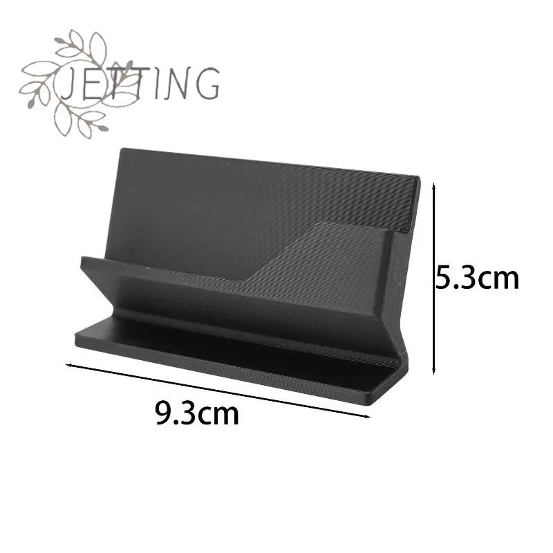 (SMTGDP11)1pc 미니멀리스트 명함 홀더 모든 크기의 카드를 보관하고 전시할 수 있는 플라스틱 데스크탑 정리함