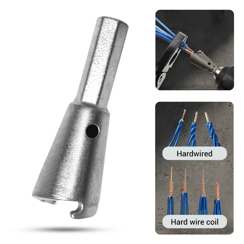 1Pcs Electrician Wire Twisting Tools Quickly Twister Artifact For 1.5/2.5/4/6 Square Millimeter Cable Power Drill Drivers