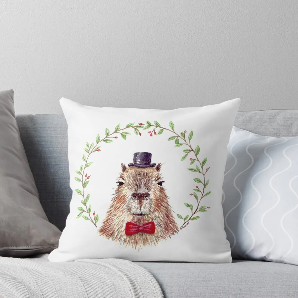 

Sir Capybara Throw Pillow Ornamental Pillow Sofa Cushion sleeping pillows