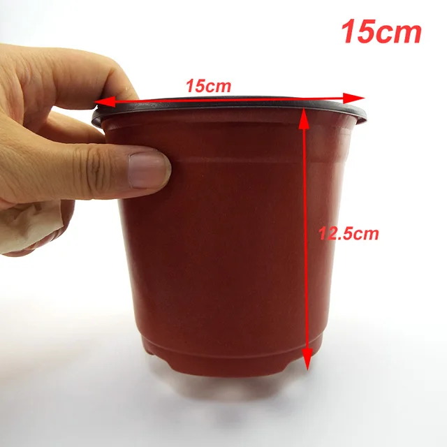 20 db Kerti Ültetvényes Óvodai Növény Termesztett Edények Csésze Virág Műanyag Edény Kertészeti Szerszámok Otthoni Tálca Doboz Nagykereskedelem - Image 4