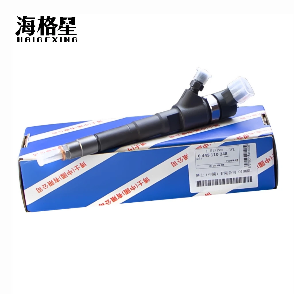 

Common Rail Injector Assembly 0445110248 For Bosch Diesel Fuel Injector Nozzle For IVECO 504088823 Fiat Ducato 160 Multijet
