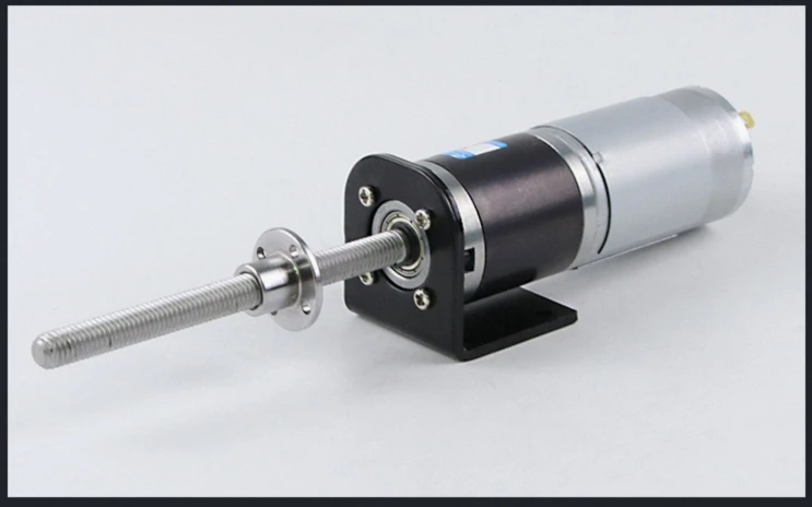 Sce75a1f0e98549adbfd06fc2609a0e76U 12v 24v 100kg. Cm duży moment obrotowy planetarna redukcja prądu stałego silnik z enkoderem pręta śruba gwintowana M8