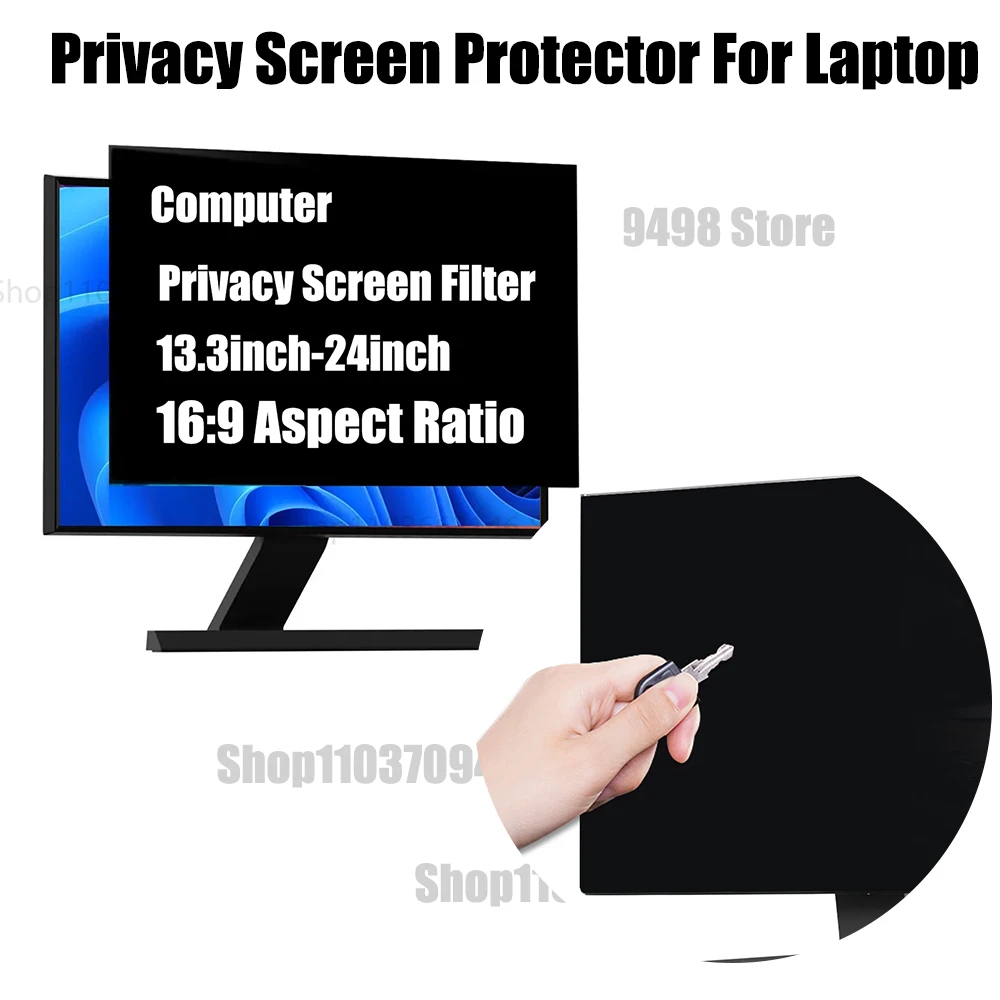 

Privacy Screen Protector For Laptop 15.6 17.3 18.5 19 21.5 23 23.8 24 inch PC Computer Privacy Protection Filter Anti-peep Film