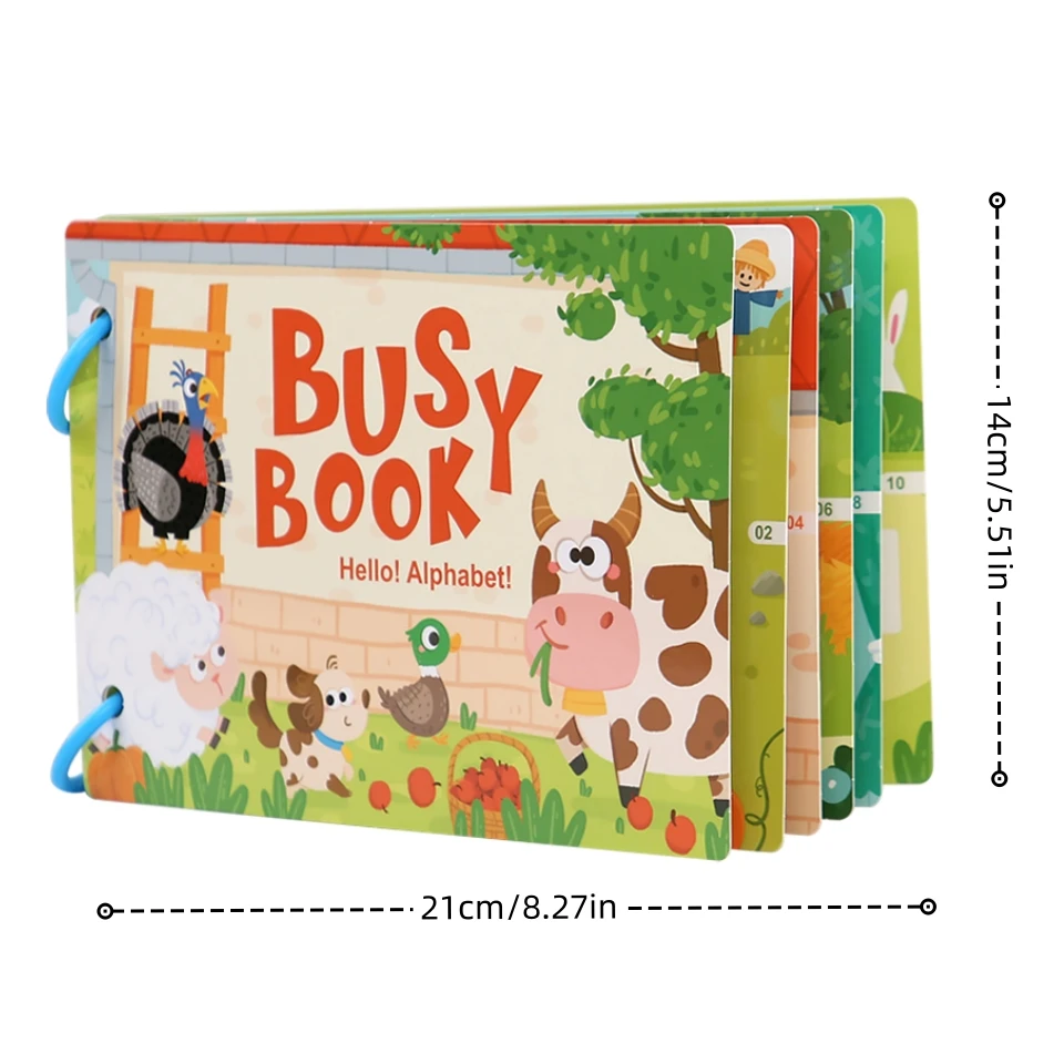 Early Education Busy Puzzle Book 5