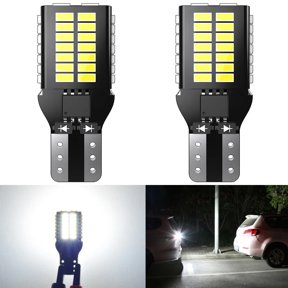 2 шт., задние фонари T15 W16W, 921 дюйма