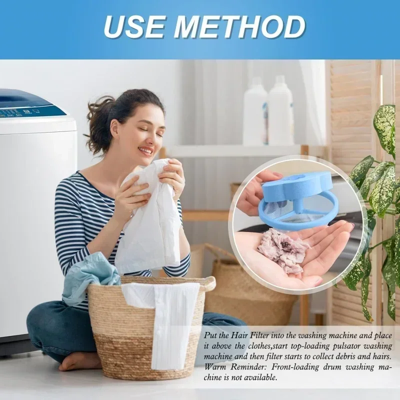New Washing Machine Hair Removal Catcher Filter Mesh Pouch Cleaning Balls Bag Dirty Fibers Collector Filter Laundry Ball Discs