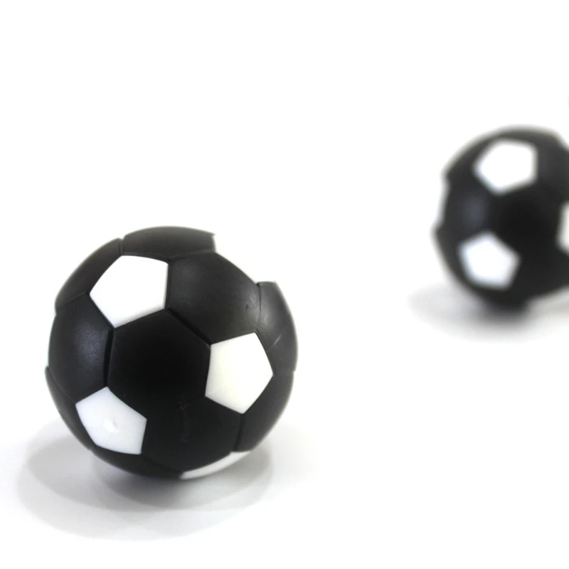 Soccer Ball Table Football Game Tabletop Soccer Game 4 Pack Table Soccer Foosballs Replacement Balls Mini Colorful 36mm Indoor Game