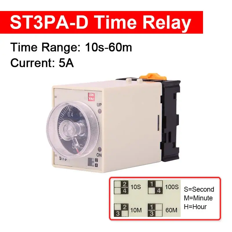 Timer heavy duty power relais voor industriele toepassingen - Mors Smitt