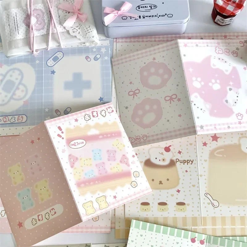 Korean Style Kpop Photo Card Back Packaging Card Set 10 Pcs/Pack Packaging Sell Album Idol Photo Gift Package Supplies