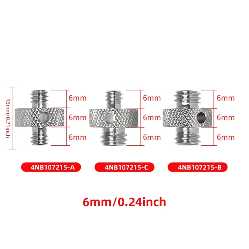 카메라 나사 1/4  1/4 1/4  3/8 3/8  3/8 나사 어댑터 변환기 나사산 나사 어댑터 나사 장착 액세서리