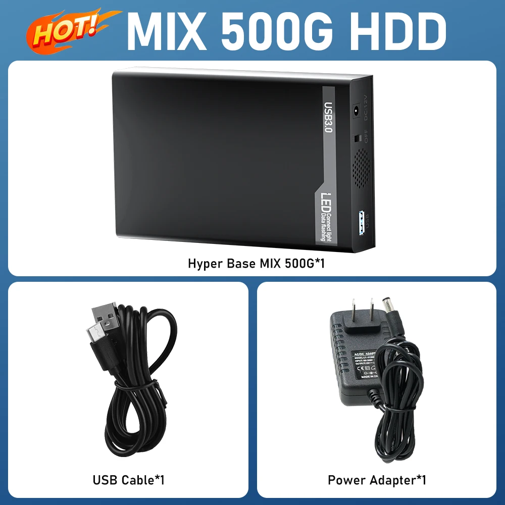 Only Mix 500G HDD