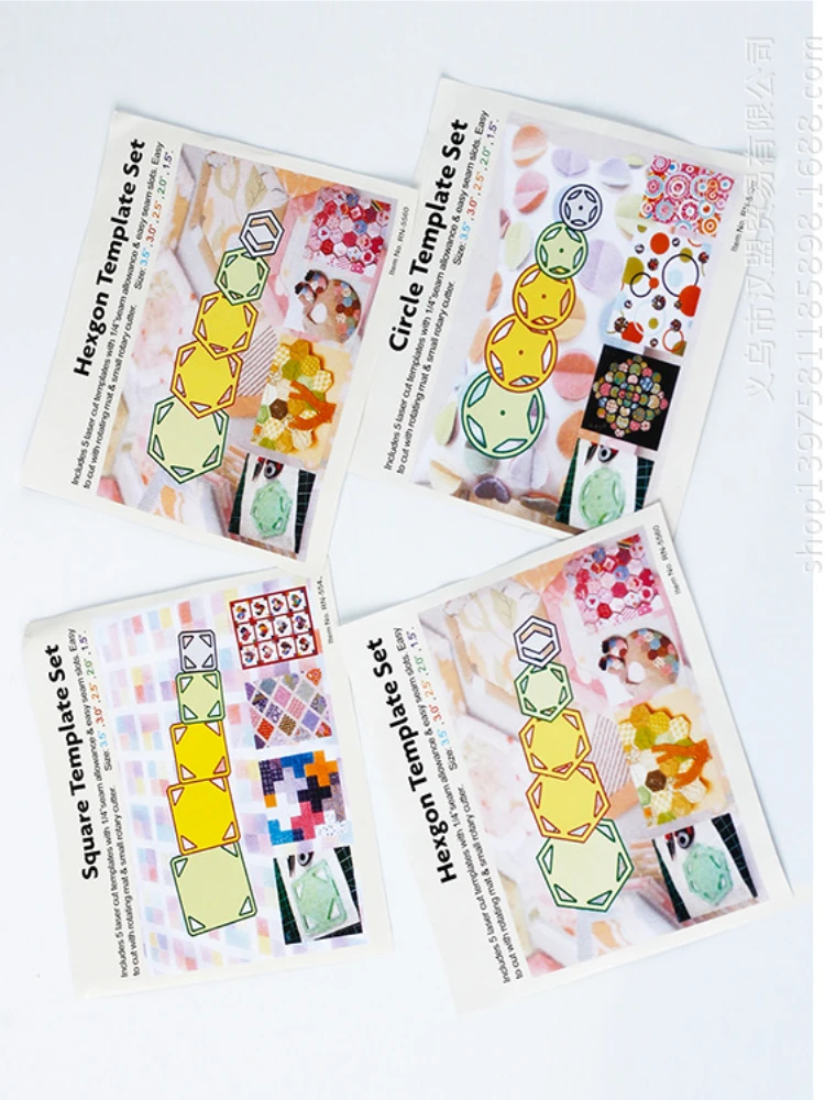 Diy Handbag Sewing Patterns Tools Quilting Templates Set for Drawing Patchwork Board Leather Supplies Crafts Art Diy