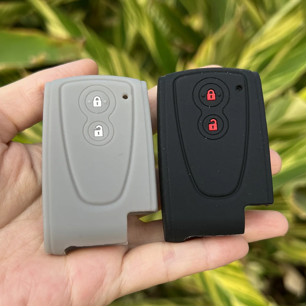 

Silicone Car Fob Key Cover Protect Skin Case for Toyota Prius Hybrid Corolla Prado Daihatsu Move Copen La400k RAV4 Verso Camry