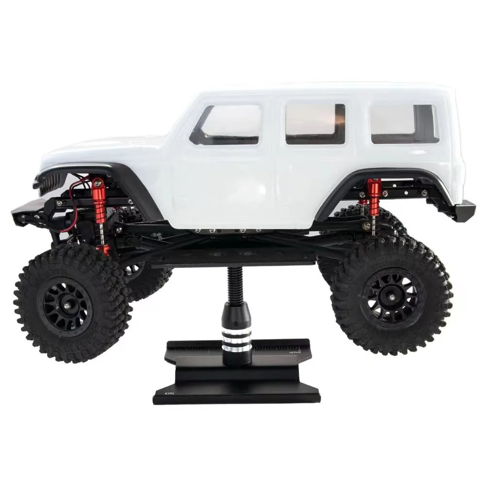 EPINON RC Car Repair Stand – 360° Rotating Work Stand For 1/16 1/18 1/24 Scale Crawlers & Trucks, Aluminum Tool