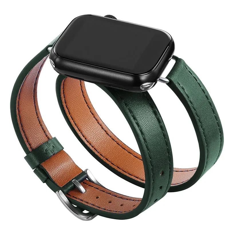 41mm 45mm For Apple Watch Soft Leather Strap Se7 6 5 40/44mm Wrist For  Iwatch 4 3 2 1 38mm 42mm 49mmultra Small Waist Shape Band - Watchbands -  AliExpress