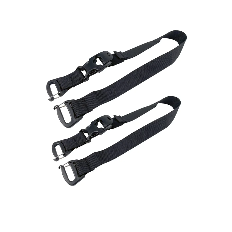 2Pcs Tactical Molle Backpack Straps Lengthen Adjustable Fastening Strap Molle Pack Buckle Straps Outdoor Backpack Accessories