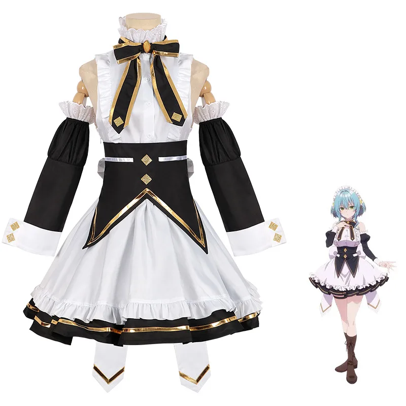 

Villhaze Cosplay Hikikomari The Vampire Countess No Monmon Costume Disguise Adult Women Maid Dresses Halloween Suit