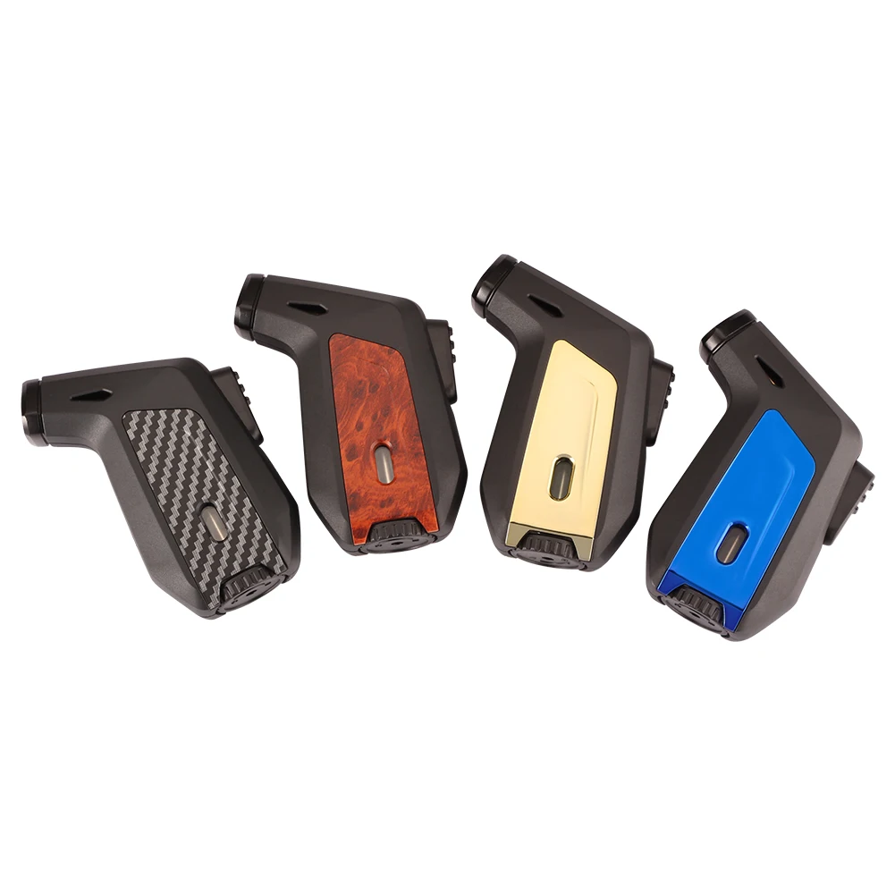 

Ветрозащитная Зажигалка для сигар GALIENR, 1 струйная синяя лампа, аксессуары для курения, гаджеты для мужчин, зажигалка Charuto