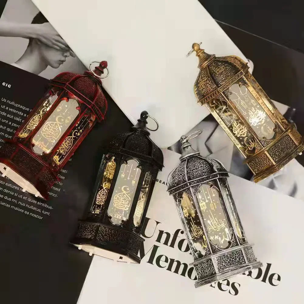 EID Mubarak Lighting Ornament Portable LED Palace Lantern Pendant Islamic  Muslim Gurbang Ramadan Kareem Decoration for Home - AliExpress, image size:1001x1001