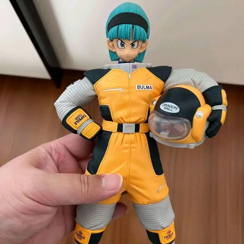 

Dragon Ball Z Bulma Namek Figure Space Suit Bulma Action Figure 21cm Pvc Statue Collection Model Toys Gifts