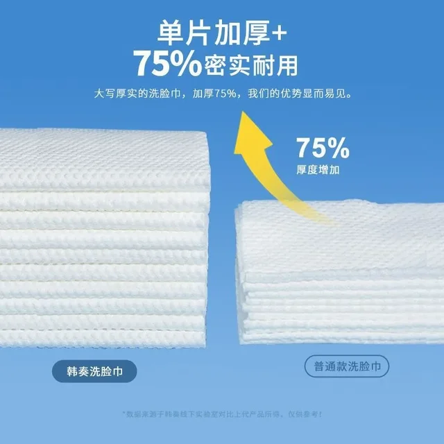 Disposable Face Towel Soft Thick Cotton