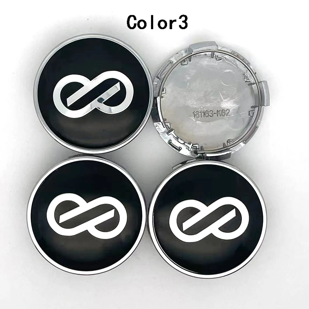 4PCS 62MM 8 Colors Car Wheel Center Caps for Racing ENKEI WHEEL
