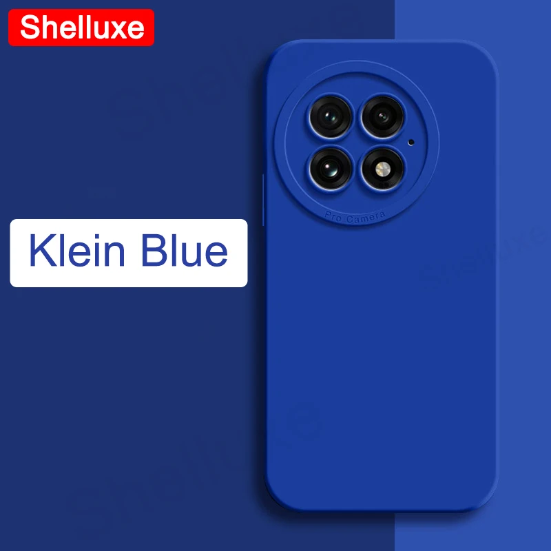 Luxurious Square Liquid Silicone Soft Cover - Silky-Feel Phone Case