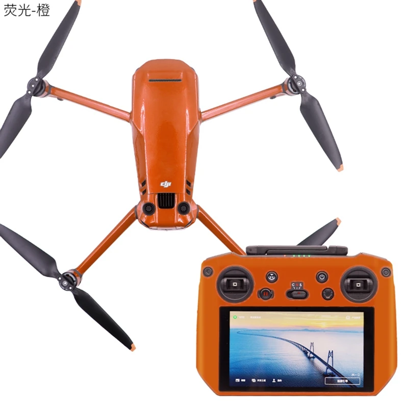 For DJI Mavic 3 Pro Drone Full Cover Decals for RC PRO Remote Control Stickers Protective Film Scratch-proof Skin No Glue Left drone accessories fashion stickers