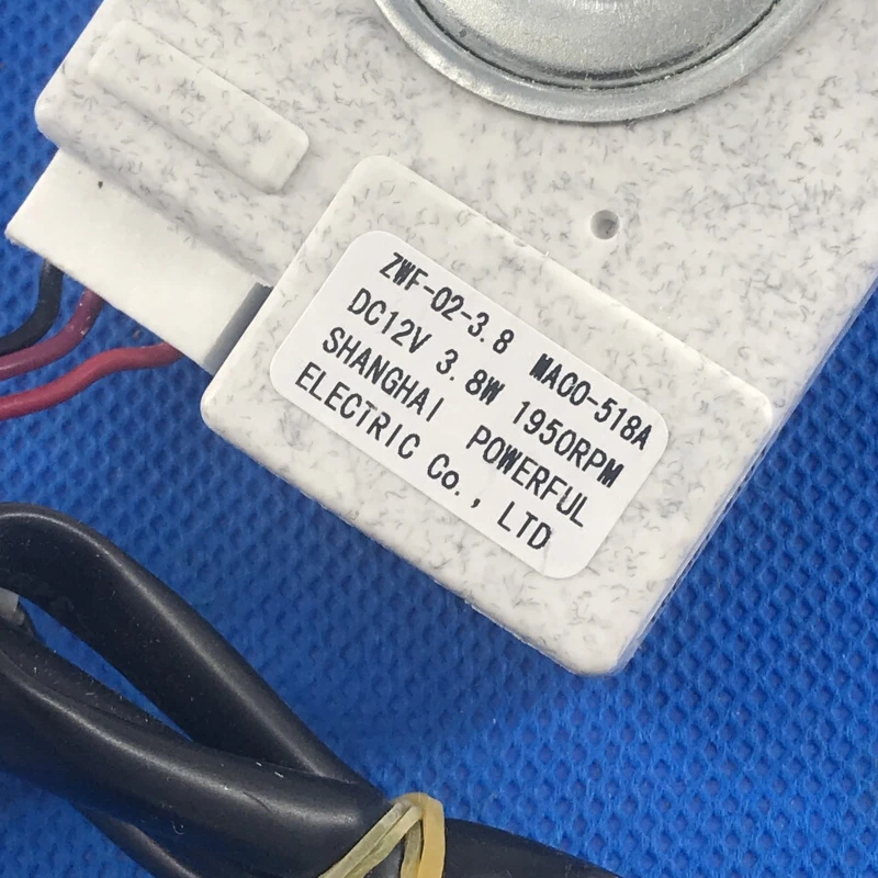 Refrigerator Parts Midea Refrigerator Freezing Motor Fan Motor ZWF-02-3.8 MA00-518A Fan DC