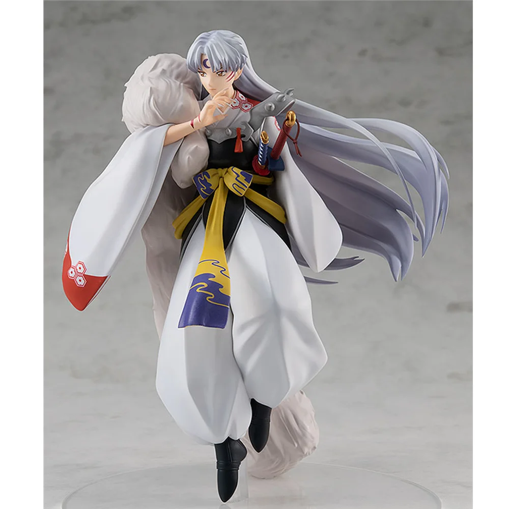 

Cosmile Anime Inuyasha Kikyo Sesshoumaru Figure Doll Toy Statue GK Limited Cosplay C