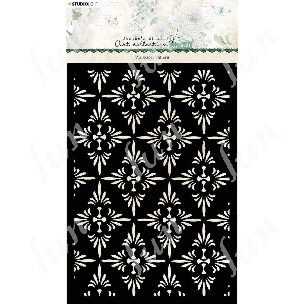 

2022 Spring New Layered Wallpaper Pattern Essentials Stencils Reusable Handmade Diy Scrapbooking Photo Greeting Card Decoration