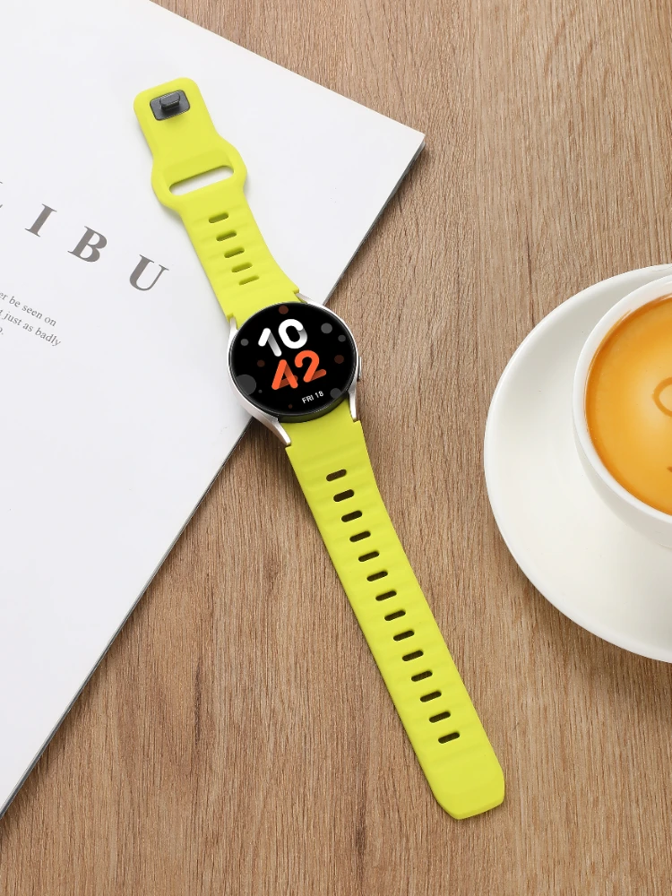 Sport Silicone Strap - No Gap Design