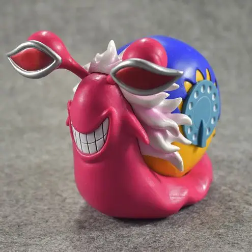 

Новинка Аниме One Piece Den Mushi фигурка Luffy Doflamingo Law Ace Телефон экшн-фигурки улитки ПВХ Модель игрушка для детей подарок
