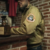 Bronson Taxi Driver Travis Bickle Tanker Jacket Winter Men's Military Coat Khaki 1